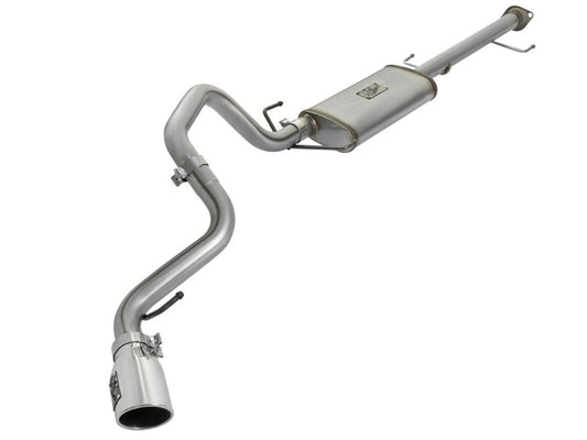 aFe MACH Force Xp 2.5in SS Cat-Back Single Side Exit Exhaust w/Polished Tips 07-14 Toyota FJ Cruiser - Burkken Auto Parts