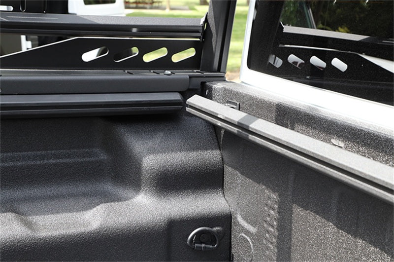 Deezee 20-23 Jeep Gladiator Cargo Management - Hex Bed Rails Txt Blk - Burkken Auto Parts