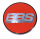 BBS Center Cap 70.6mm Red/Silver (5-Tab) - Burkken Auto Parts