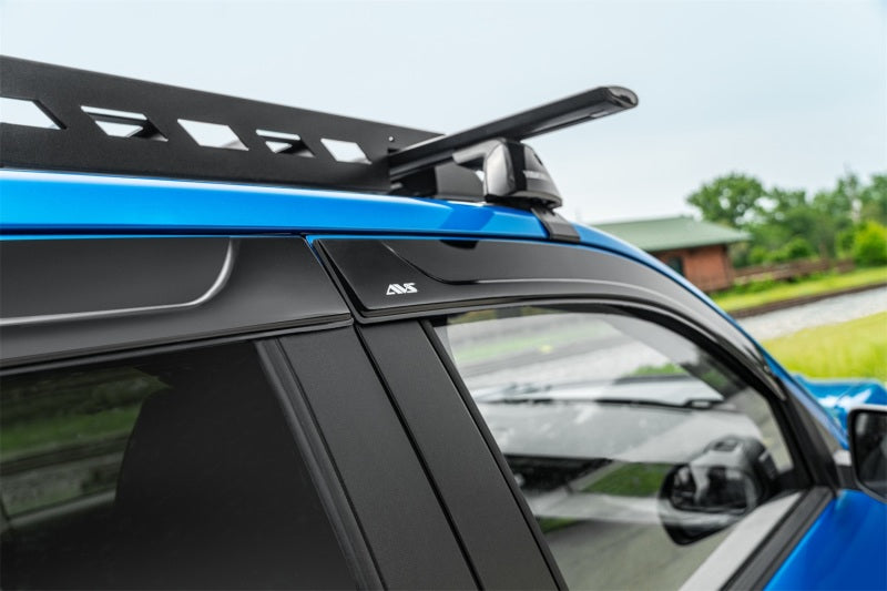 AVS 07-18 Jeep Wrangler Unlimited Ventvisor Low Profile Window Deflectors 4pc - Matte Black - Burkken Auto Parts