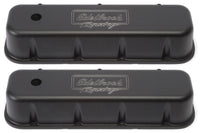 Edelbrock Valve Cover Victor Series Chevrolet 1965 and Later 396-502 V8 Tall Black - Burkken Auto Parts
