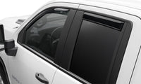 AVS 2019 Chevrolet Silverado 1500 Crew Cab Pickup Ventvisor In-Channel 4pc - Smoke - Burkken Auto Parts