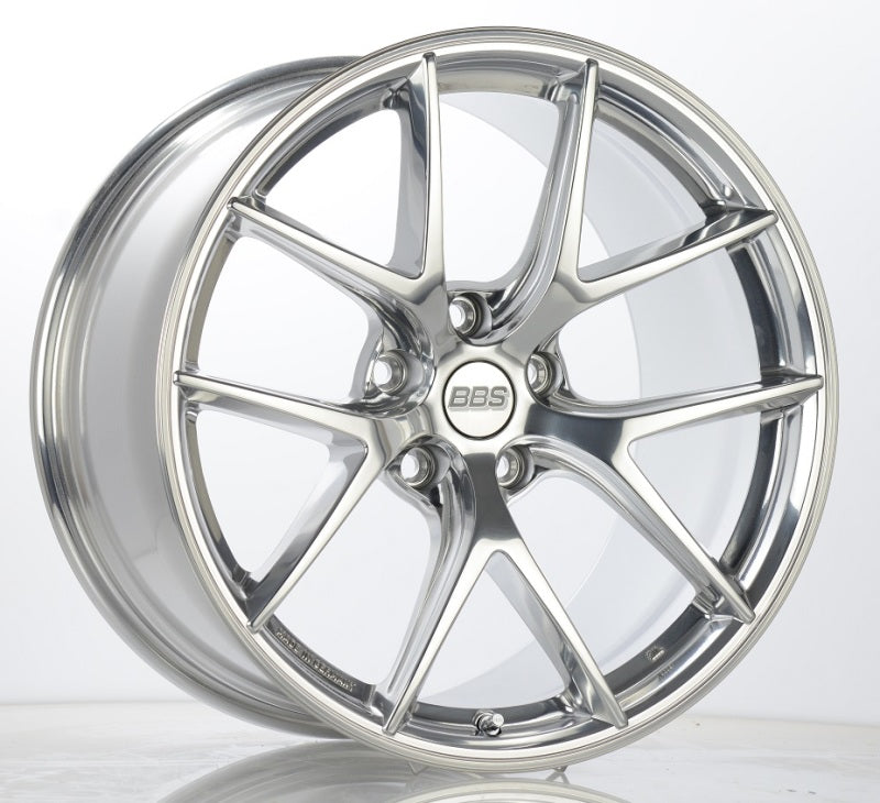 BBS CI-R 19x9 5x120 ET44 Ceramic Polished Rim Protector Wheel -82mm PFS/Clip Required - Burkken Auto Parts