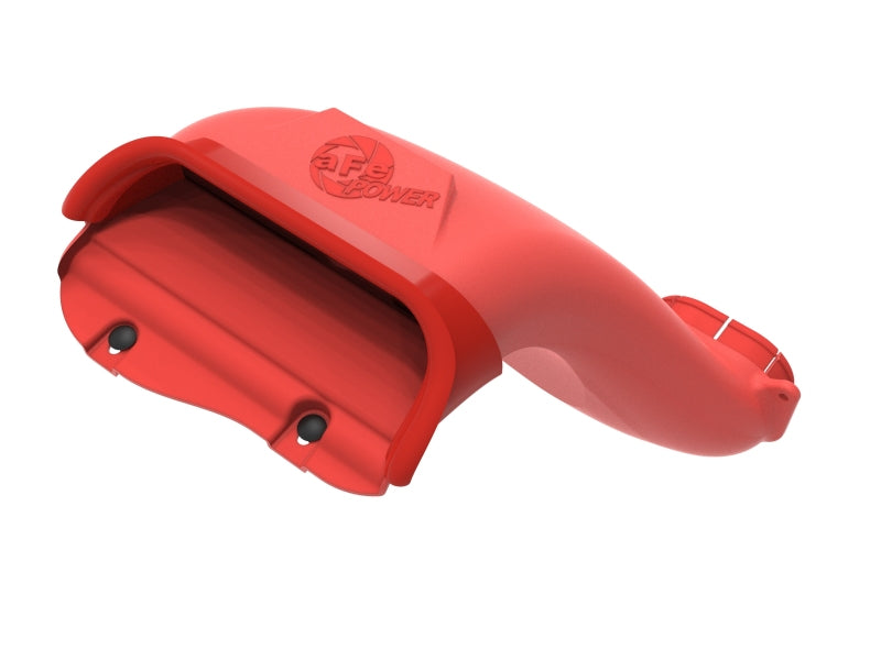 aFe Rapid Induction Dynamic Air Scoop 2021+ Ford F-150V6/V8 - Red - Burkken Auto Parts