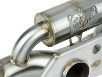 aFe Power MACHForce XP 304 Stainless Secondary Muffler Delete Pipe 14-19 Porsche 911 GT3 3.8L/4.0L - Burkken Auto Parts
