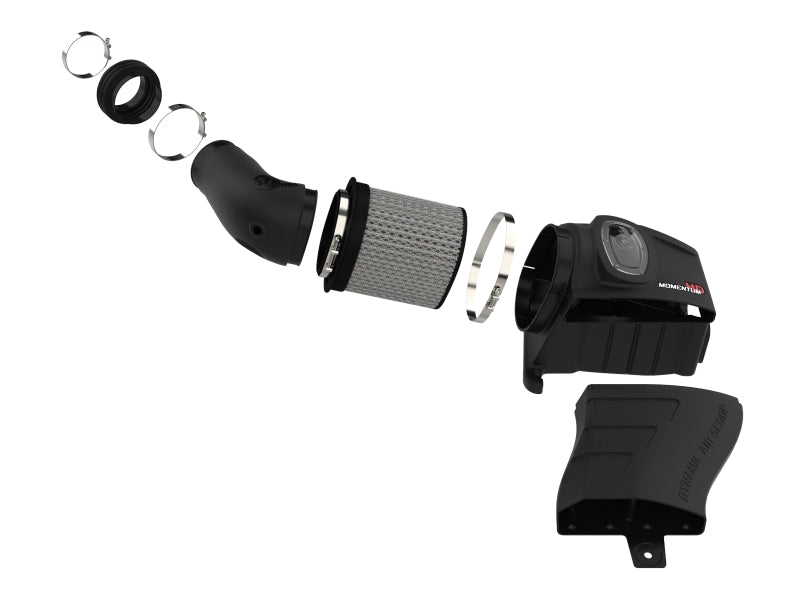 aFe POWER Momentum HD Cold Air Intake System w/ Pro Dry S Media 94-97 Ford Powerstroke 7.3L - Burkken Auto Parts