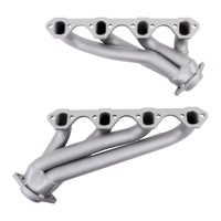 BBK 79-93 Mustang 351 Swap Shorty Unequal Length Exhaust Headers - 1-5/8 Titanium Ceramic - Burkken Auto Parts