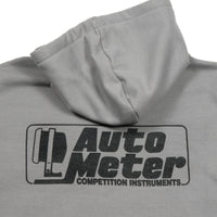 Autometer Gray Competition Pullover Hoodie - Adult Large - Burkken Auto Parts