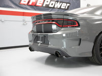 aFe MACH Force-XP 4-1/2in Carbon Fiber OE Replacement Exhaust Tips - 15-19 Dodge Charger/Hellcat - Burkken Auto Parts