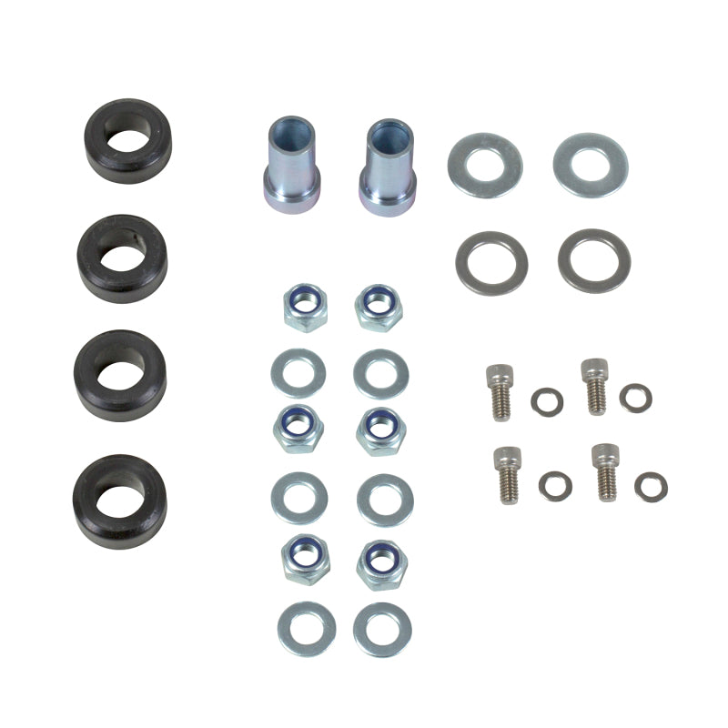 BBK 94-04 Mustang Caster Camber Plate Kit - Silver Anodized Finish - Burkken Auto Parts