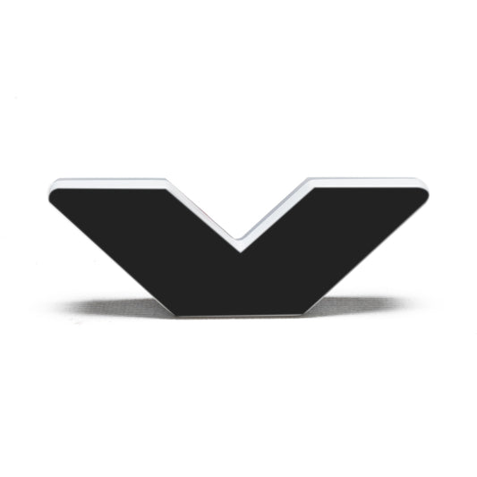 ORACLE Lighting Universal Illuminated LED Letter Badges - Matte Blk Surface Finish - V