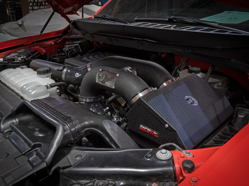 aFe Rapid Induction Pro 5R Cold Air Intake System 21-22 Ford F-150 Raptor V6-3.5L (tt) - Burkken Auto Parts