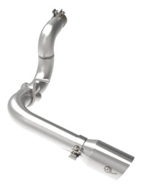 aFe 20-21 Jeep Wrangler Large Bore-HD 3in 304 Stainless Steel DPF-Back Exhaust System - Polished Tip - Burkken Auto Parts