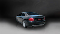 Corsa 05-06 Pontiac GTO 6L V8 2.5in Sport Cat-Back Exhaust + XPipe w/Dual Exit Single 4in BlackTips - Burkken Auto Parts