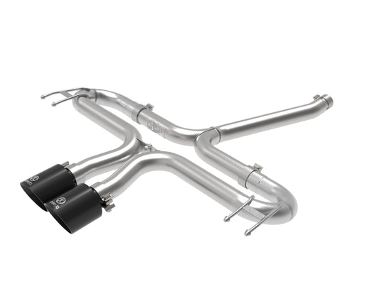 aFe Takeda 2-1/2in 304 SS Axle-Back Exhaust w/Black Tips 17-20 Honda Civic Sport L4-1.5L (t) - Burkken Auto Parts