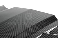 Anderson Composites 10-13 Chevy Camaro TSII-style Carbon Fiber Hood - Burkken Auto Parts