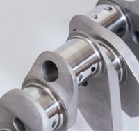 Eagle Chevrolet 350 3.500in Stroke Forged 4340 Featherweight Steel Crankshaft - Burkken Auto Parts