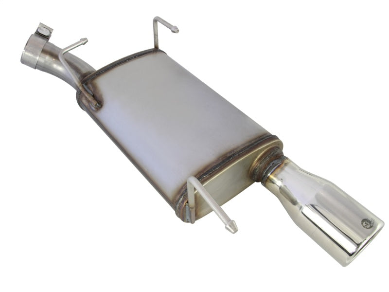 aFe Axle-Back Exhaust 2.5in 409SS w/Polished Tip 05-09 Ford Mustang V6 4.0L - Burkken Auto Parts