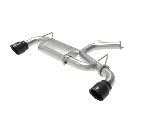 aFe Takeda Exhaust Axle-Back 19-20 Hyundai Veloster N 304SS Black Dual Tips Exhaust - Burkken Auto Parts