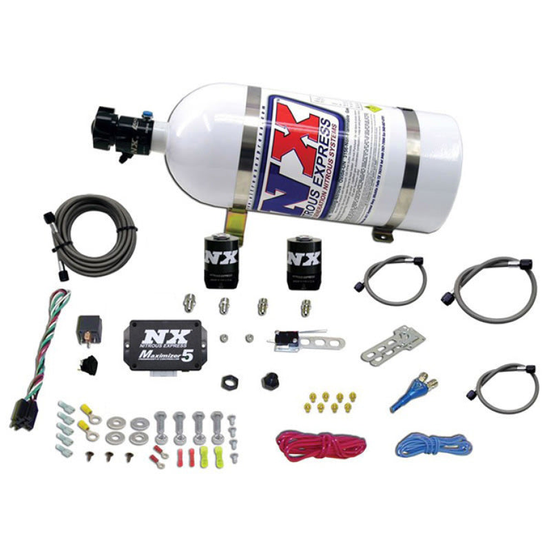 Nitrous Express Instaboost Digital EFI Nitrous Kit w/10lb Bottle - Burkken Auto Parts