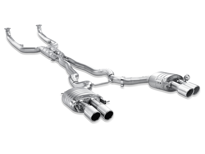 Akrapovic 13-17 BMW M6 Gran Coupe (F06) Evolution Line Cat Back (Titanium) (Req. Tips) - Burkken Auto Parts