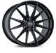 Vossen HFX-2 22x10 / 6x139.7 / ET-18 / Super Deep Face / 106.1 - Satin Black Wheel - Burkken Auto Parts