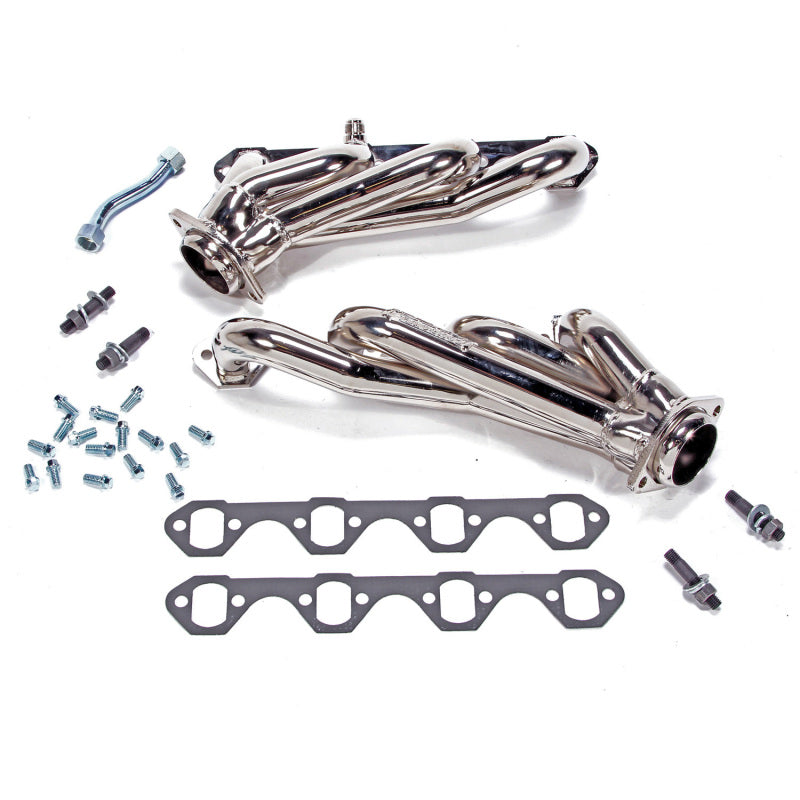 BBK 94-95 Mustang 5.0 Shorty Unequal Length Exhaust Headers - 1-5/8 Titanium Ceramic - Burkken Auto Parts