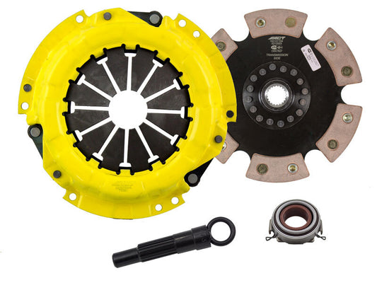 ACT 1991 Geo Prizm HD/Race Rigid 6 Pad Clutch Kit - Burkken Auto Parts