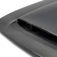 Anderson Composites 2018 Dodge Demon Type-OE Carbon Fiber Hood - Burkken Auto Parts