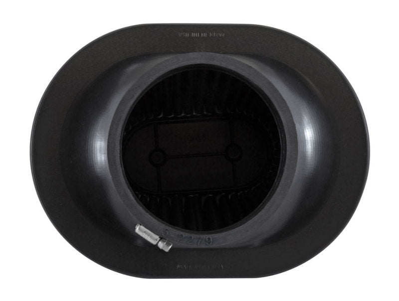 AEM Dryflow Air Filter-Oval Tapered 8in x 10.5in O/S Base / 5in x 7.75in O/S Top / 8in Height - Burkken Auto Parts