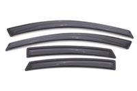 AVS 13-16 Dodge Dart Ventvisor Outside Mount Window Deflectors 4pc - Smoke - Burkken Auto Parts