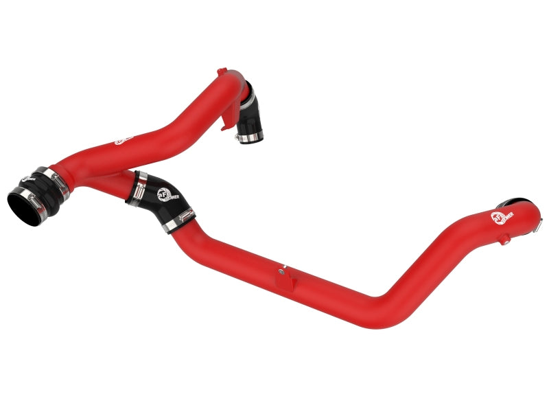 aFe BladeRunner 2 1/4in Intercooler Hot Side Charge Pipe 22-23 Ford Explorer V6-3.0L (tt) - Red - Burkken Auto Parts