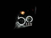 ANZO 2007-2012 Nissan Sentra Projector Headlights Black - Burkken Auto Parts