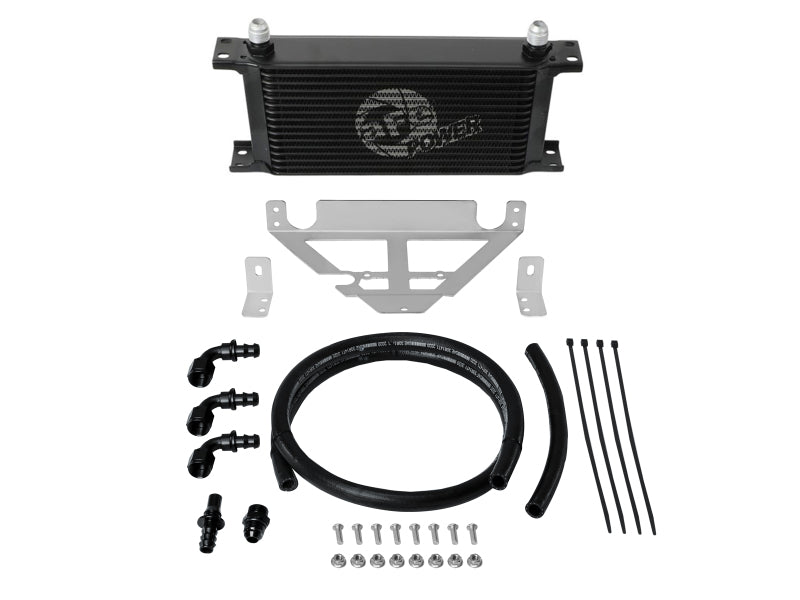 aFe 21-23 Dodge Ram 1500 TRX V8 6.2L Bladerunner Auto Transmission Oil Cooler Kit - Burkken Auto Parts
