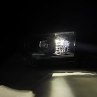 AlphaRex 07-13 Toyota Tundra / 08-17 Sequoia LUXX LED Proj HL Alpha-Blk w/Actv Light Seq. Sig + DRL - Burkken Auto Parts