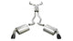 Corsa 2010-2015 Chevrolet Camaro Coupe SS 6.2L V8 Auto Black Sport Cat-Back + XO Exhaust - Burkken Auto Parts