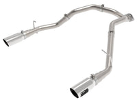 aFe Large Bore-HD 3in 409SS DPF-Back Exhaust System w/ Polished Tip RAM 1500 20-21 V6-3.0 - Burkken Auto Parts