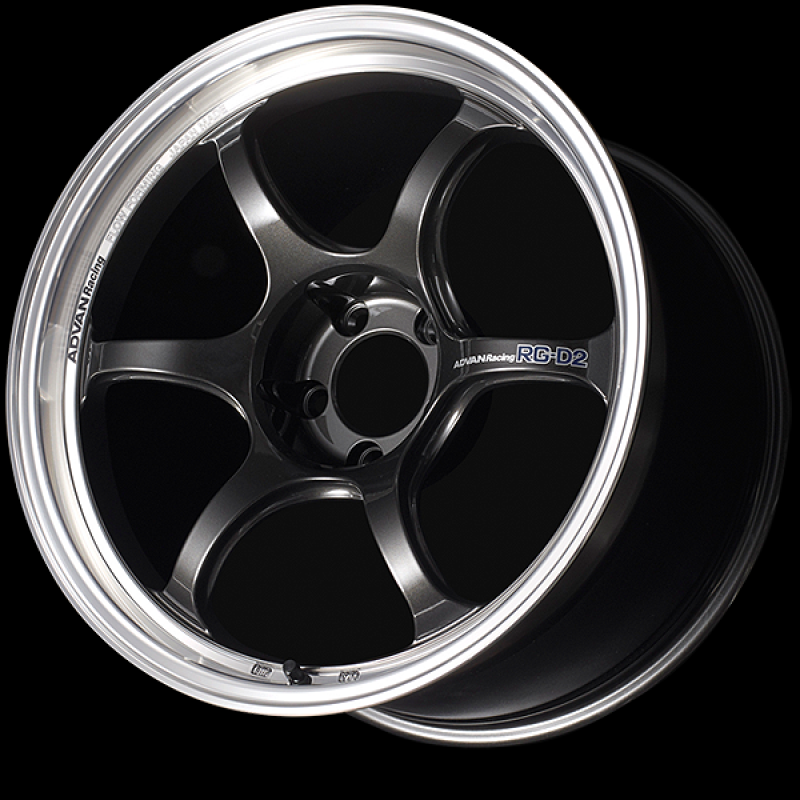 Advan RG-D2 18x9.5 +40mm 5-100 Machining & Black Gun Metallic Wheel - Burkken Auto Parts