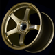 Advan GT for Porsche 21x9.5 / +59 Offset / 5x130 / 71.8mm Bore / Racing Brass Gold - Burkken Auto Parts