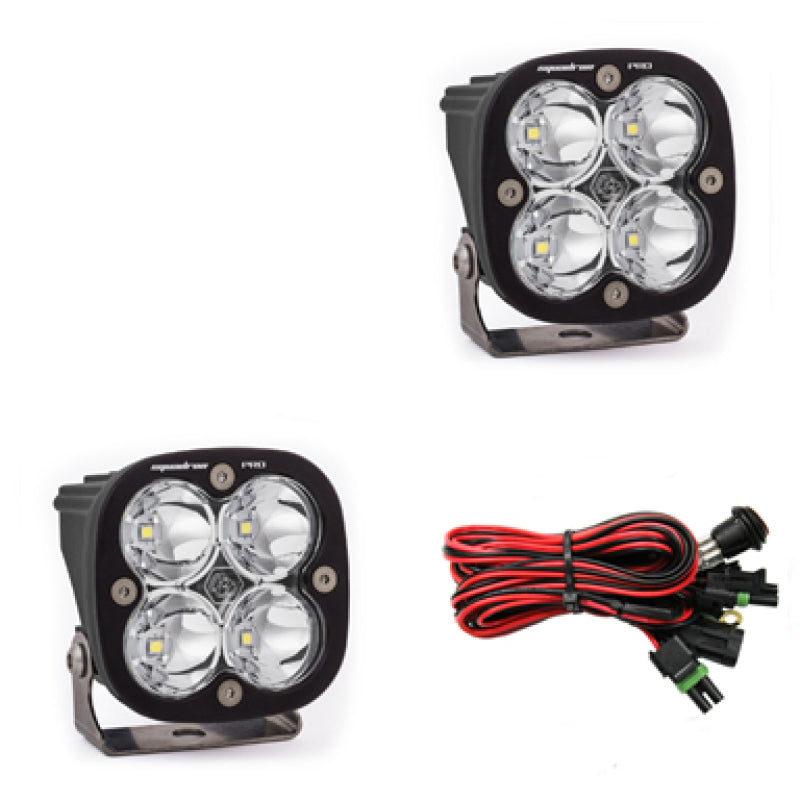 Baja Designs Squadron Pro Series Work/Scene Pattern Pair LED Light Pods - Burkken Auto Parts