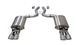 Corsa 2018-2023 Ford Mustang GT Fastback 5.0L 3in Sport Axle-Back Exhaust w/ 4in Polished Tips - Burkken Auto Parts