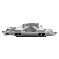 Edelbrock Manifold SBC Victor E-Tec EFI Satin - Burkken Auto Parts