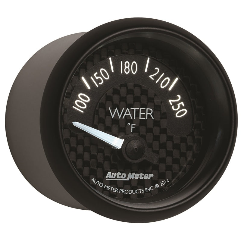 Autometer GT Series 52mm Short Sweep Electronic 100-250 Deg F Water Temperature - Burkken Auto Parts