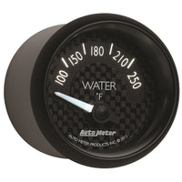Autometer GT Series 52mm Short Sweep Electronic 100-250 Deg F Water Temperature - Burkken Auto Parts