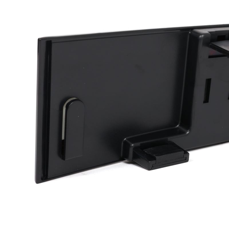 BLOX Racing 290mm Convex Mirror Black Frame Blue Tint - Burkken Auto Parts