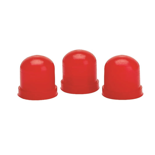 Autometer Red Light Bulb Boots Pack of 3 - Burkken Auto Parts