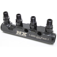 Nitrous Express Fuel Log 5 Port w/Fittings - Burkken Auto Parts