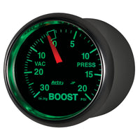 Autometer GS 52mm 30 in Hg/20 psi Mechanical Vacuum/Boost Gauge - Burkken Auto Parts