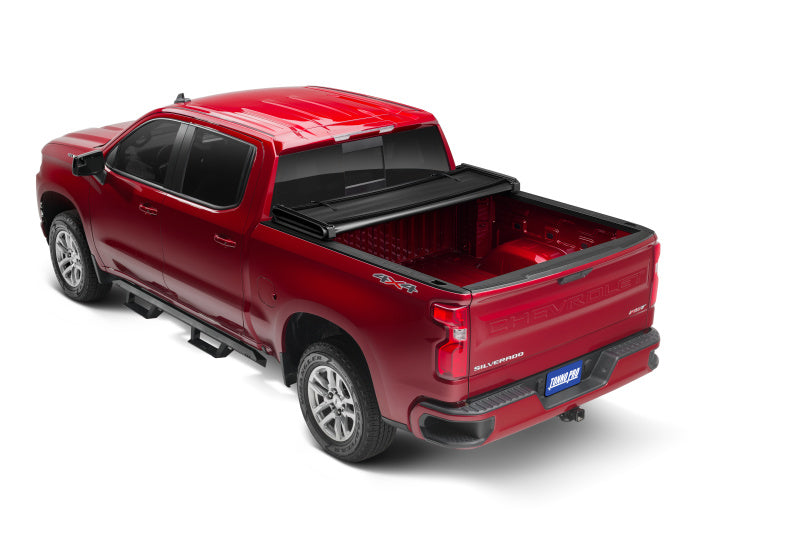 Tonno Pro 2019 GMC Sierra 1500 Fleets 5.8ft Bed Tonno Fold Tri-Fold Tonneau Cover - Burkken Auto Parts
