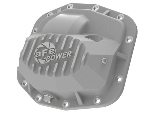 aFe Street Series Front Differential Cover Raw 2018+ Jeep Wrangler (JL) V6 3.6L (Dana M186) - Burkken Auto Parts